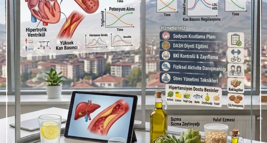 Kayseri Hipertansiyon Diyetisyeni