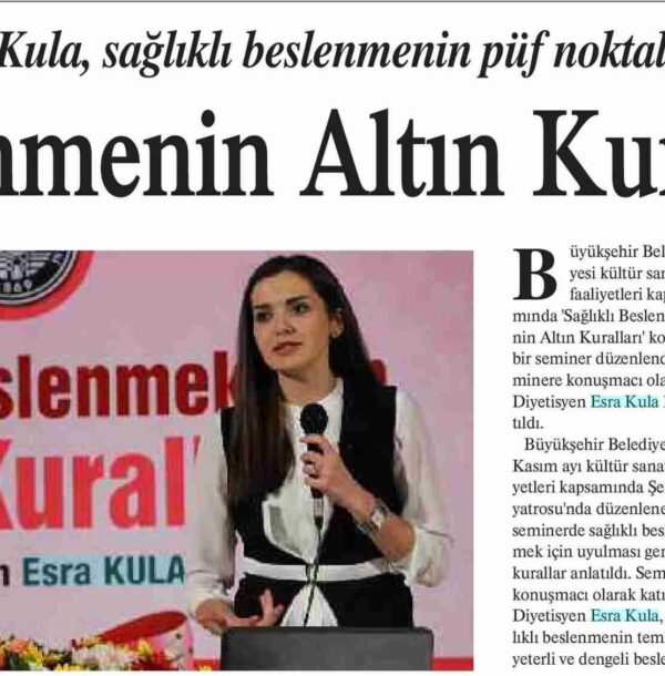 Beslenmenin Altın Kuralları