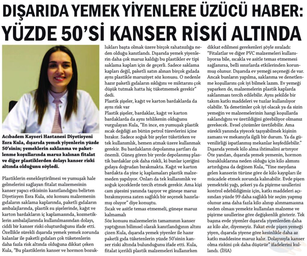 Dışarda Yemek Yiyenlere Üzücü Haber