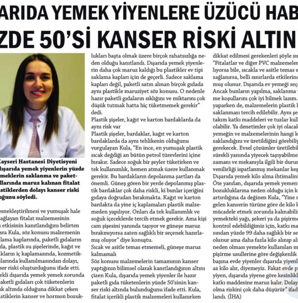 Dışarda Yemek Yiyenlere Üzücü Haber