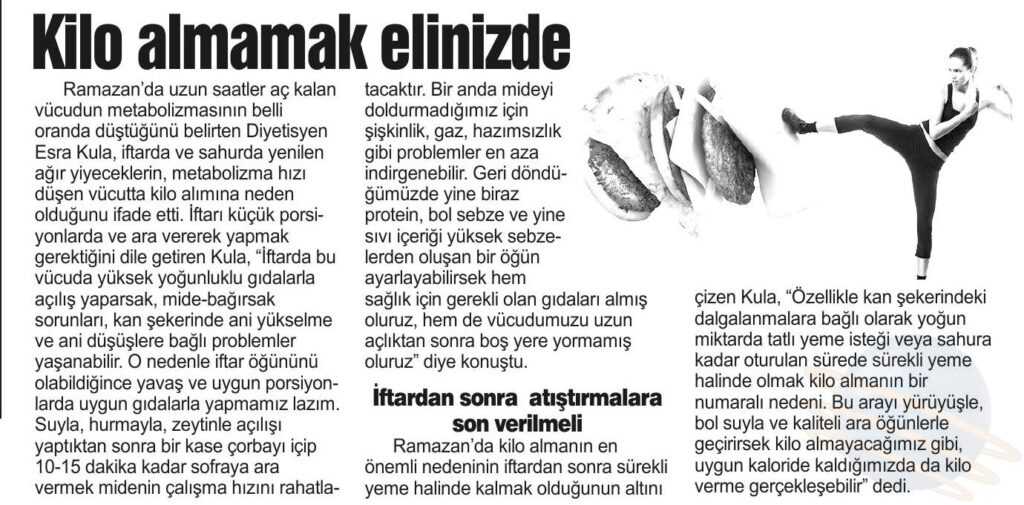 Kilo Almamak Elinizde