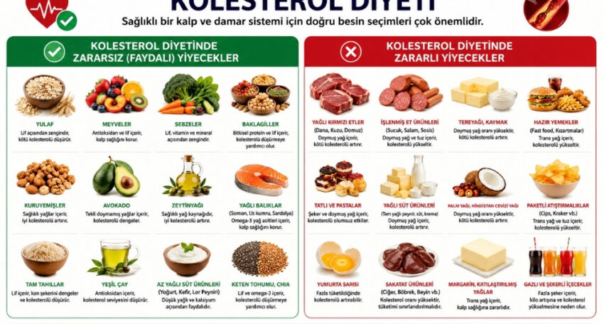 kolesterol diyeti