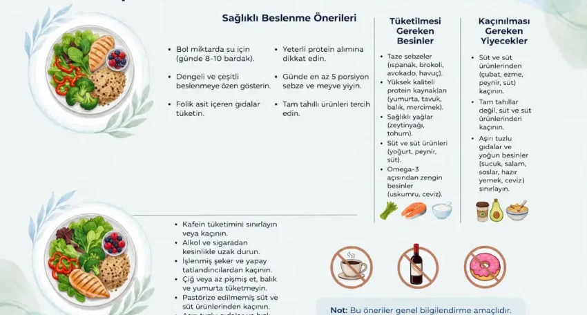 Tüp Bebek Transfer Sonrası Beslenme