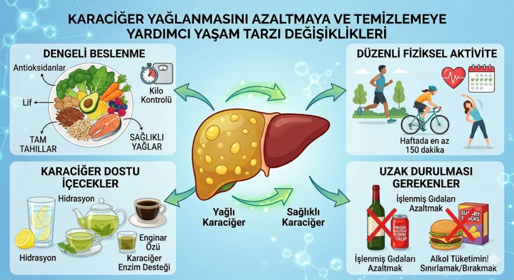 Karaciğer Yağlanmasını Ne Temizler?