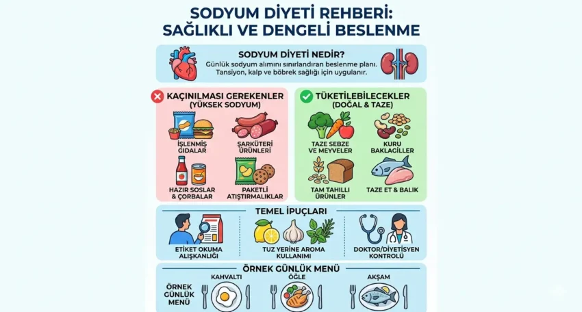 sodyum diyeti