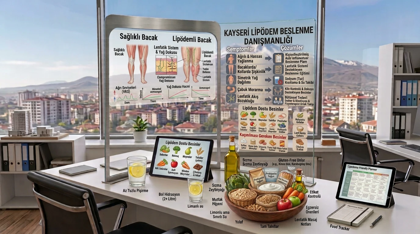 Kayseri Lipödem Beslenme Danışmanlığı