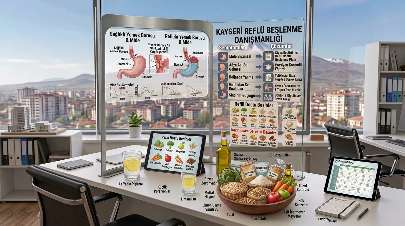 Kayseri Reflü Beslenme Danışmanlığı