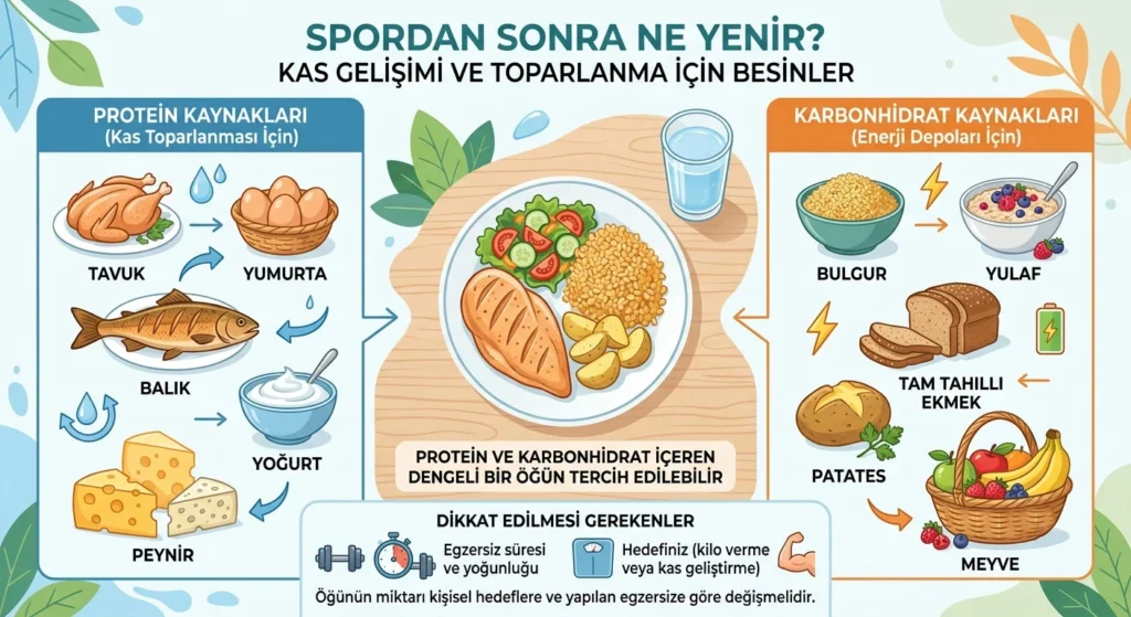 Spordan Sonra Ne Yenir
