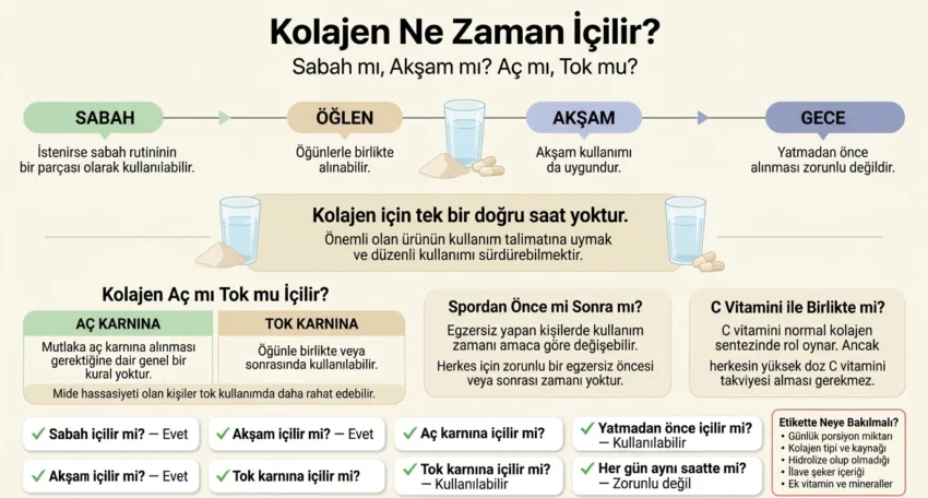 Kolajen Ne Zaman İçilir