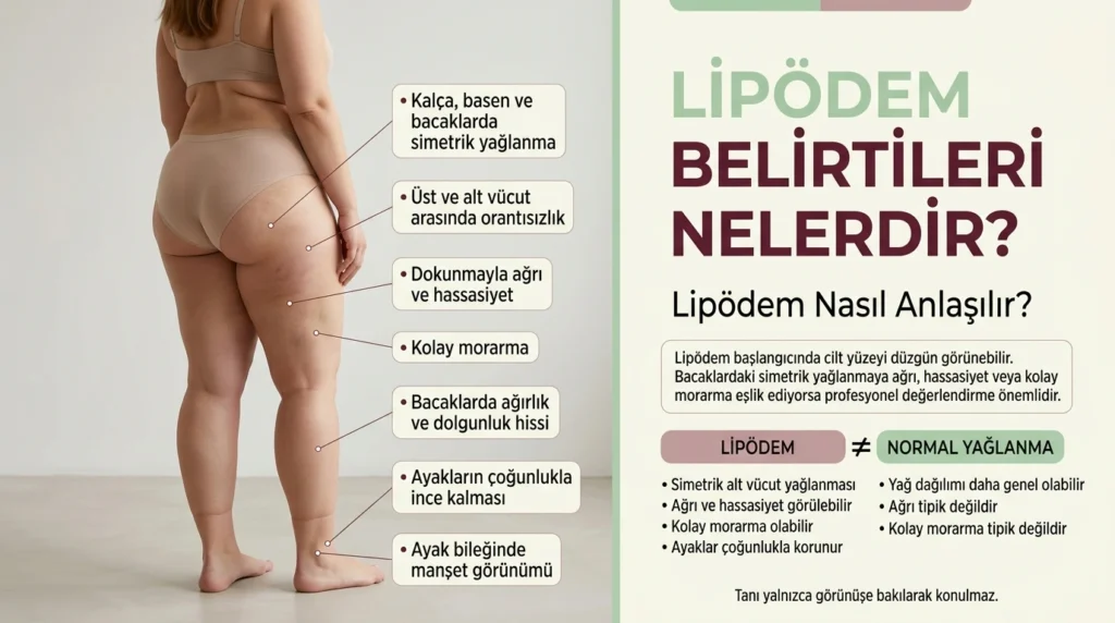 Lipödem Belirtileri Nelerdir