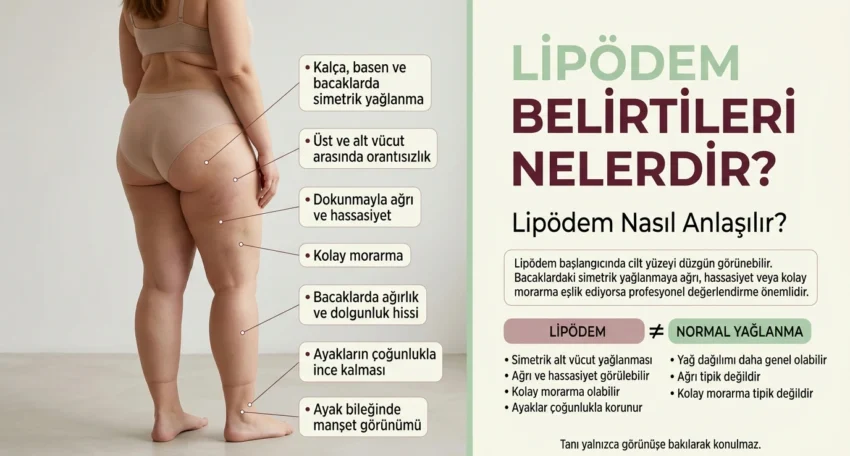 Lipödem Belirtileri Nelerdir
