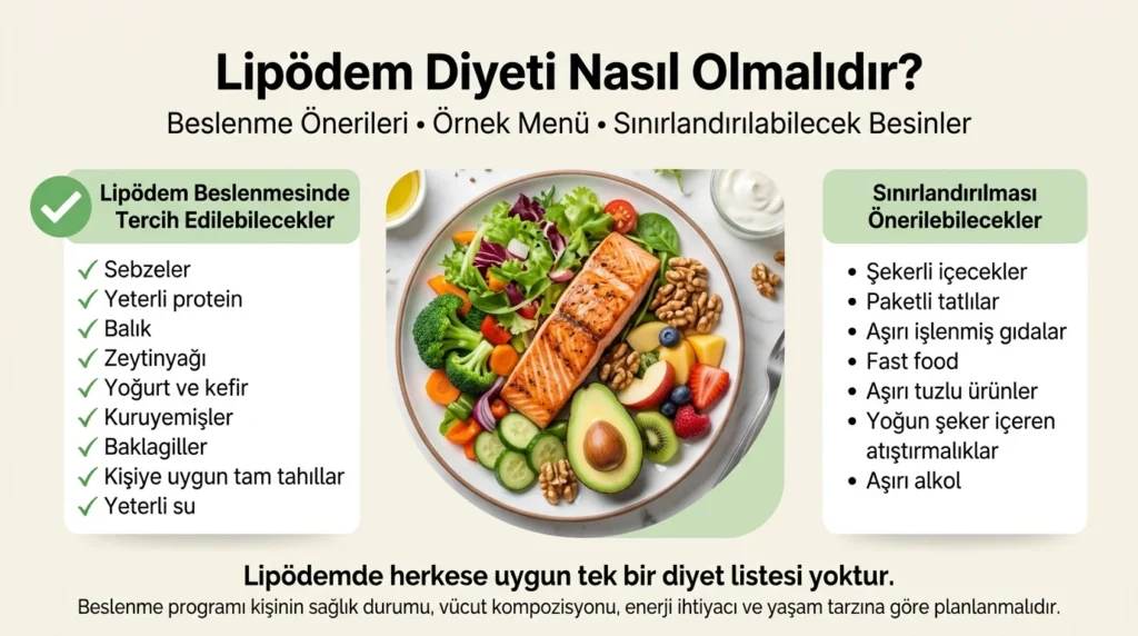 Lipödem Diyeti Nasıl Olmalı