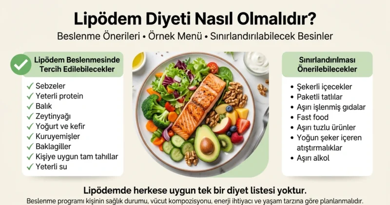 Lipödem Diyeti Nasıl Olmalı