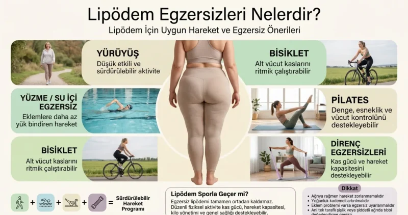 Lipödem Egzersizleri Nelerdir