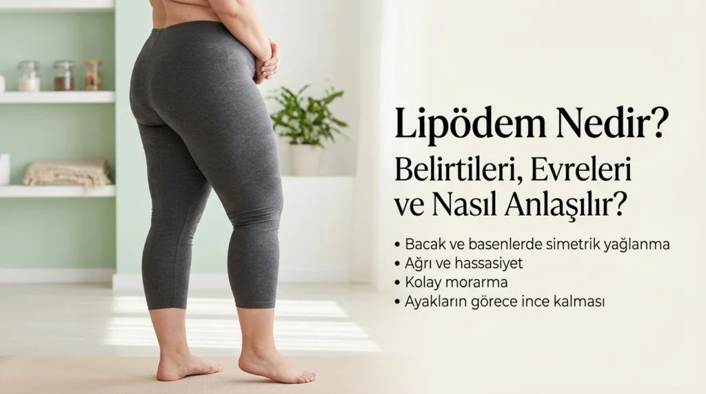 Lipödem Nedir Neden Olur, Evreleri ve Nasıl Anlaşılır