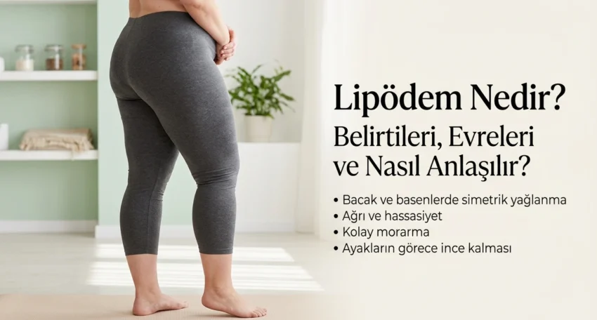 Lipödem Nedir Neden Olur, Evreleri ve Nasıl Anlaşılır