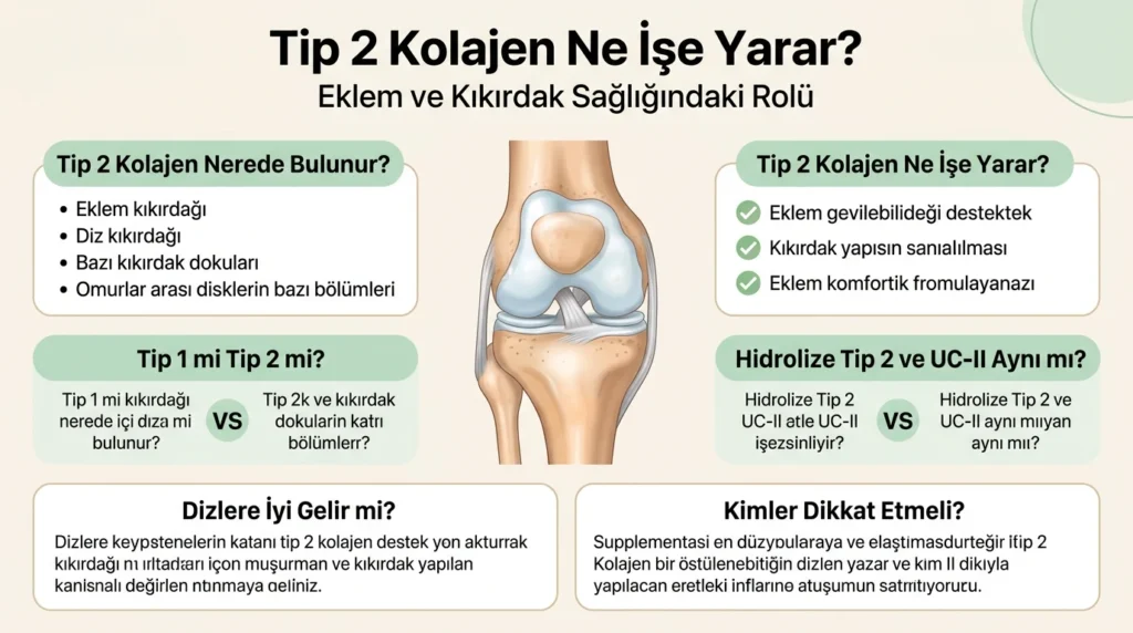 Tip 2 Kolajen Ne İşe Yarar
