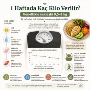 1 Haftada Kaç Kilo Verilir?